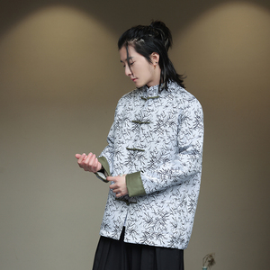2024春夏风男装中式提花唐装汉服夹克外套C229-Y1006-P105图片