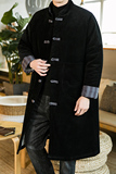 2024冬季风男装中长款唐装汉服棉衣棉袄棉服C229/MY48/P175，男装棉衣，电商C229-1