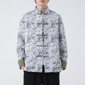 2024春夏风男装中式提花唐装汉服夹克外套C229-Y1006-P105图片