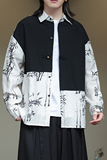 2024夏季风男装复古中式唐装汉服长袖衬衫衬衣C229-Y998-P75，男装衬衫，电商C229-1