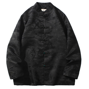 2024春夏新款风男装提花中式唐装汉服夹克外套C229-Y991-P100图片