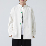 2024春风男装提花复古中式唐装汉服夹克外套C229-Y1014-P105，男装夹克，电商C229-1