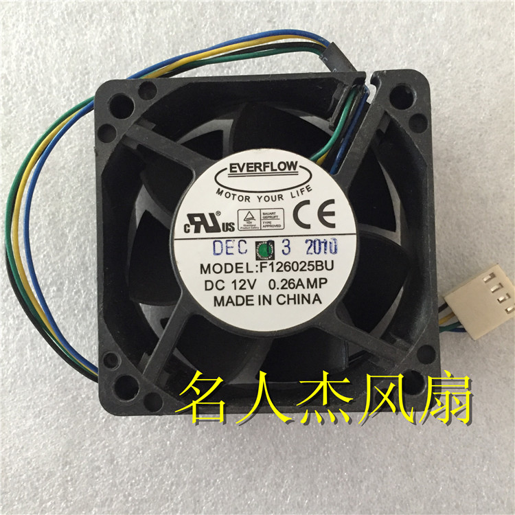 F126025BU12V0.26AEVERFL0W风扇