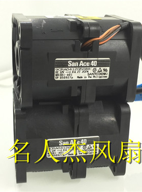 原装三洋 PowerEdge 1950 PE1950散热风扇9CRA0412G5088 12V 1.0A