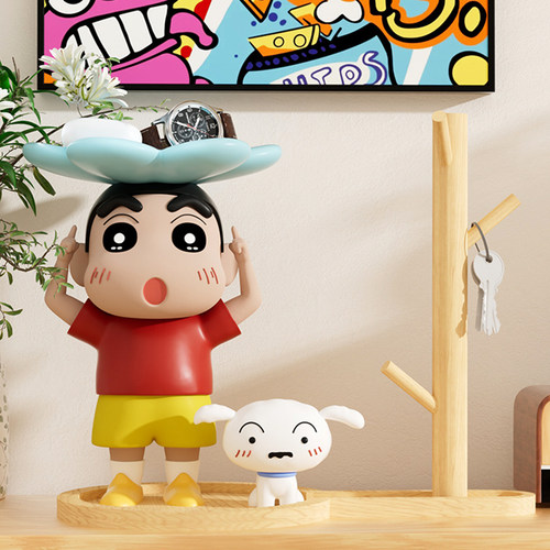 蜡笔小新高品质收纳摆件潮流手办