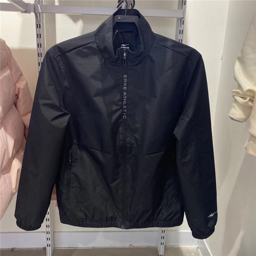 鸿星尔克综训男立领夹克