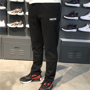 舒适针织直筒长裤 鸿星尔克男运动裤 时尚 新款 11219357251 2019秋季