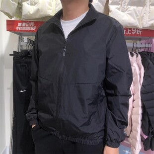 运动风衣男装 条纹夹克防风外套11222303315 新款 鸿星尔克2022秋季