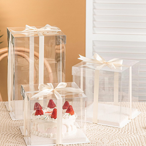 全透明蛋糕盒加高六寸八寸