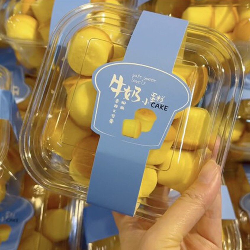 牛奶小蛋糕包装盒泡芙盒