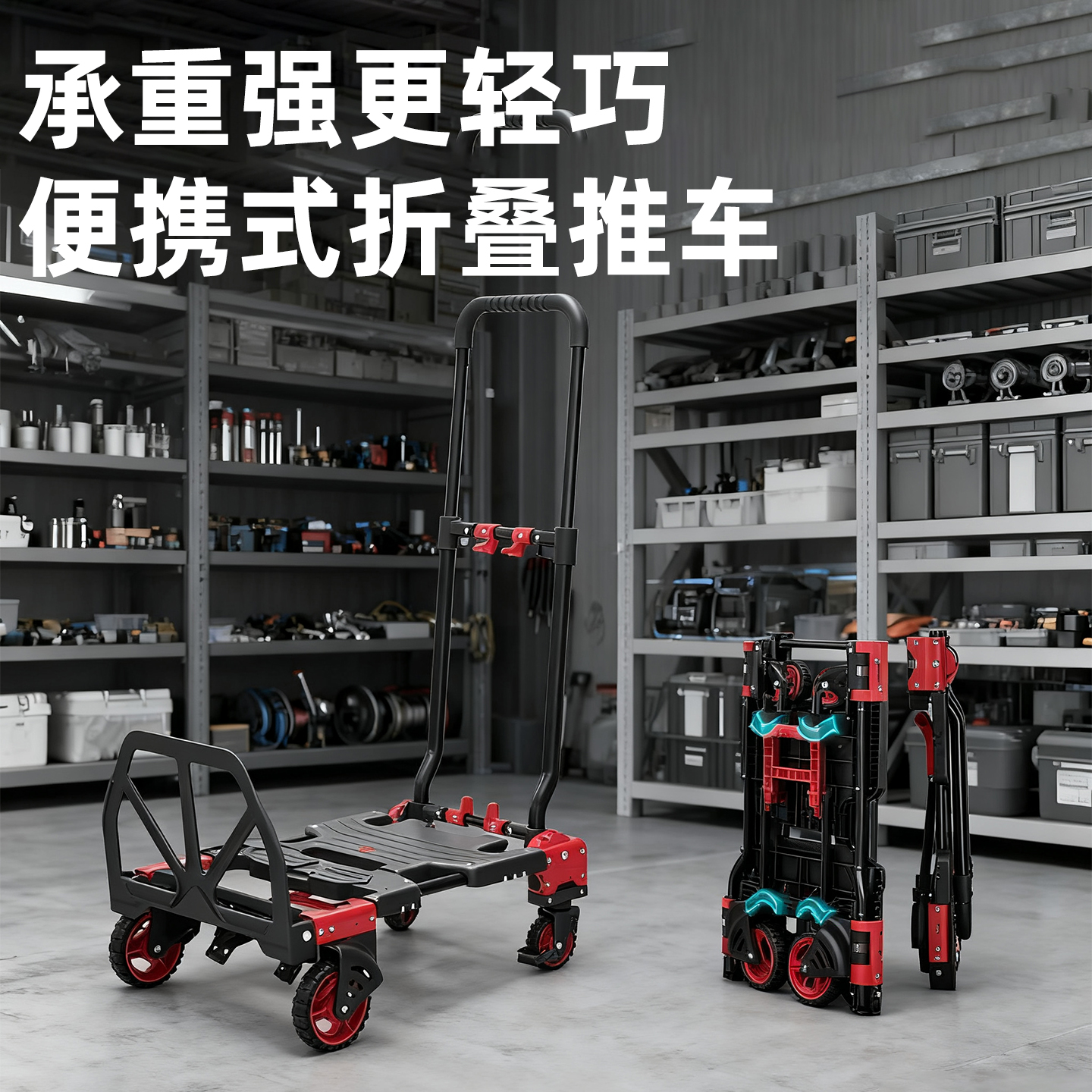 顺和手拉货平板车多功能