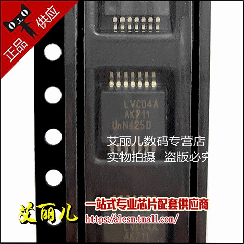 SN74LVC04ADBR SN74LVC04ADB 丝印LC04A SSOP14 全新原装