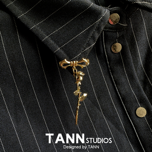 饰胸花 TANN原创小王子与玫瑰花系列周边胸针气质领口别扣针衣服装