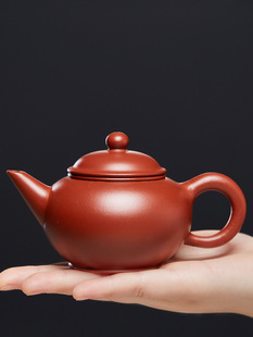 尊壶宜兴纯手工紫砂壶名品横壶原矿大红袍茶壶功夫茶套装