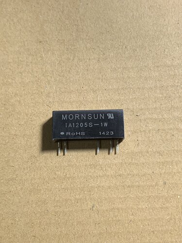 ia1205s-1w dc-dc 电源模块 定电压12v转+-5v稳压隔离1500vd