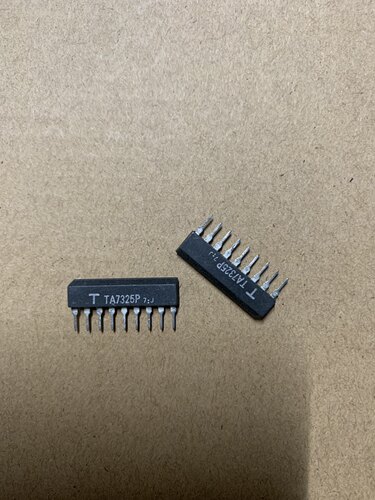 全新原装 TA7325P 封装ZIP-9 双声道磁带放音前置均衡电路芯片