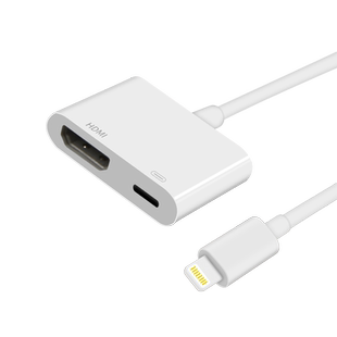 适用于苹果转HDMI转换器手机iPad投屏电视转接Lightning接口iPhone手机连接显示器读书看电影同屏投影仪投屏