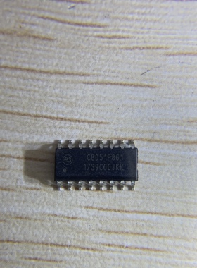 C8051F861-C C8051F860-C 散新原字原脚sop16 可直拍