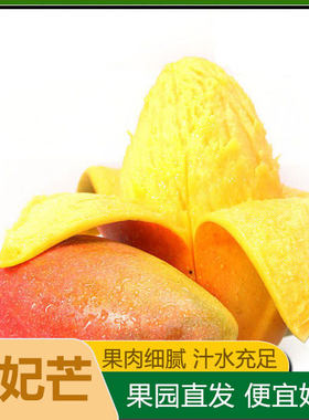 广西贵妃芒香甜芒果新鲜水果应当季热带特产红金龙青甜心忙1