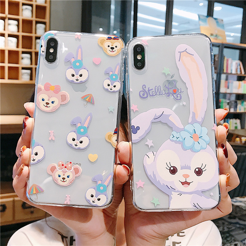 ins¿¨Í¨¿É°®×ÏÉ«ÍÃ×ÓiPhone11 Pro Max 8plusÆ»¹ûxÊÖ»ú¿ÇXS Max/XR/iPhoneX/7͸Ã÷Ì×·Àˤ6sÅ®iphone11ÊÖ»úÌ×