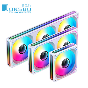 乔思伯ZB360/240/120积木风扇ZA360BR连体ARGB电脑散热机箱风扇