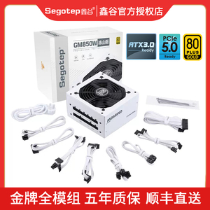 鑫谷GM850W冰山版750W金牌550W电脑650W主机ATX模组台式机电源