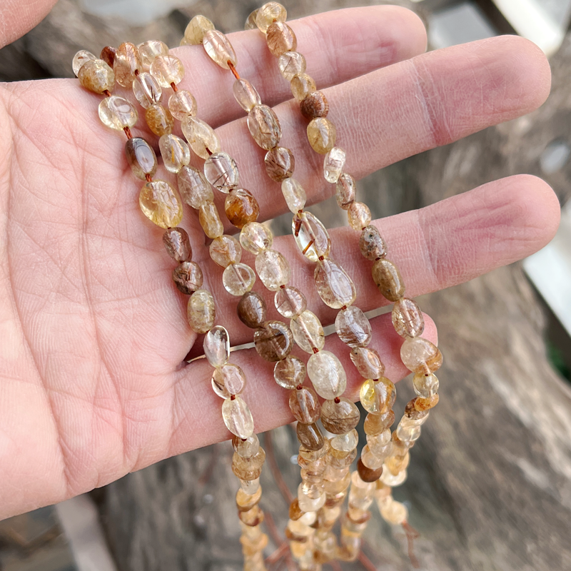 半宝石天然无优化碎石