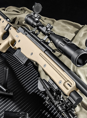 捷鹰AWM三代狙击软弹枪抛壳金属仿真成人玩具模型男孩吃鸡发射器