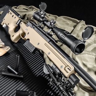 捷鹰AWM三代狙击软弹枪抛壳金属仿真成人玩具模型男孩吃鸡发射器