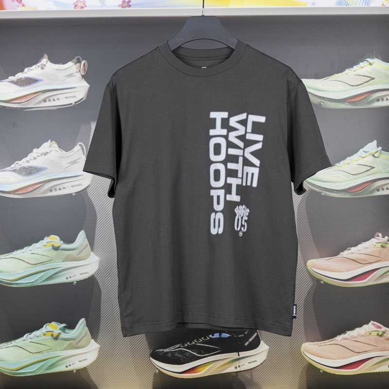 反伍BADFIV李宁短袖男子宽松T恤