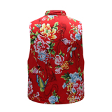 外料棉里料聚酯纤维风加绒加厚棉马甲228-1174-P75，女装马甲，星座228