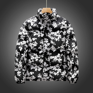 保暖加厚花色棉服棉衣外料棉内料聚酯纤维228-1172-P100图片