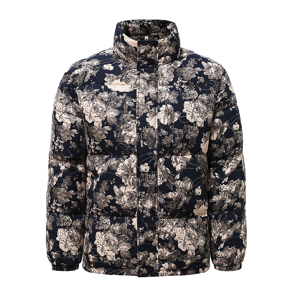 保暖加厚花色棉服棉衣外料棉内料聚酯纤维228-1172-P100,男装棉衣,星座228