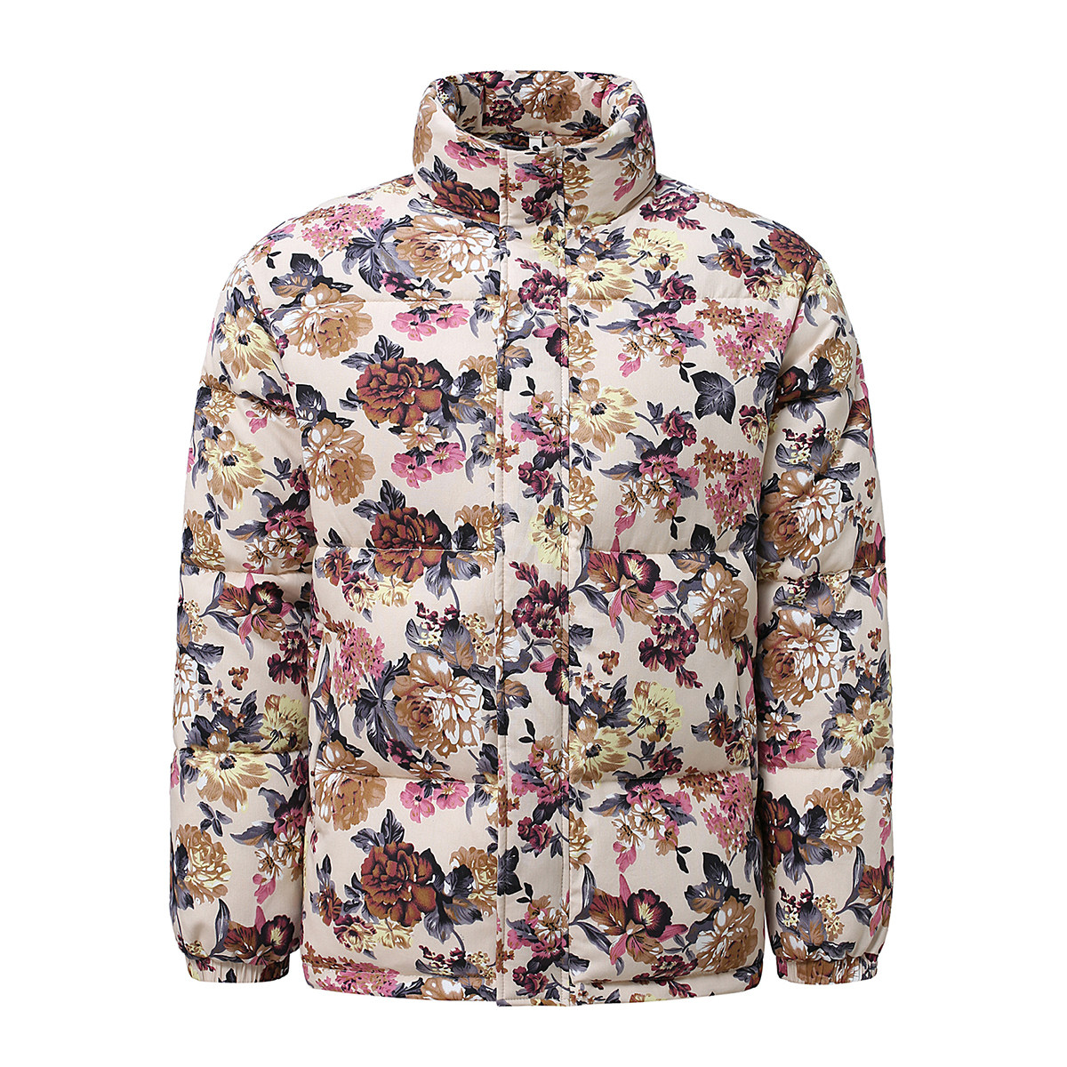 保暖加厚花色棉服棉衣外料棉内料聚酯纤维228-1172-P100,男装棉衣,星座228