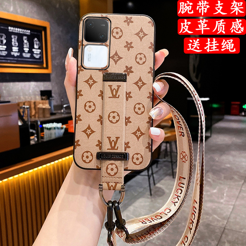 louiedennis适用vivo s30手机壳s20真皮s19支架s18外壳s17壳pro外壳mini真皮s16保护s15壳s12套s10皮革e硅胶