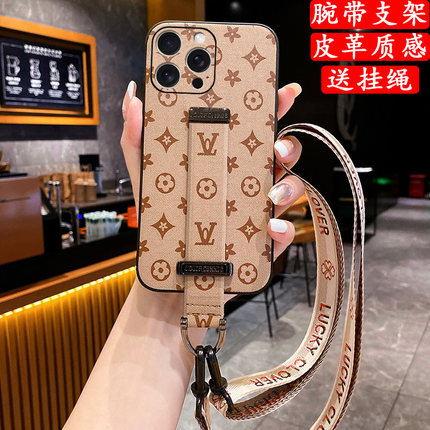 louiedennis适用苹果17手机壳16皮质15全包iphone14防摔air保护13外壳pro支架max硅胶12套11真皮plus斜挎mini
