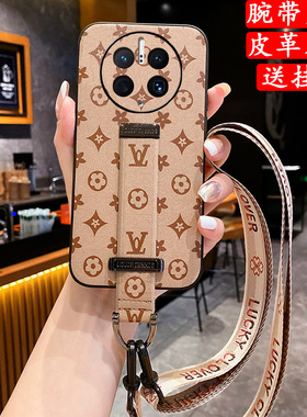 louieden适用华为mate80手机壳mate70套mate60壳50真皮air质pro外壳+保护rs非凡大师40保时捷max版30硅胶20x