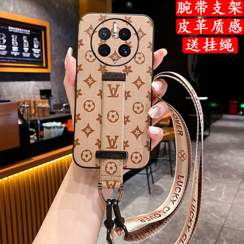 louieden适用华为mate80手机壳mate70套mate60壳50真皮air质pro外壳+保护rs非凡大师40保时捷max版30硅胶20x