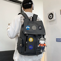 Серый [джинсовая торговля коровы+значок LH5]