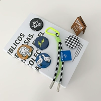 Черный [Отправка веревочной кулоны+значок LH5]