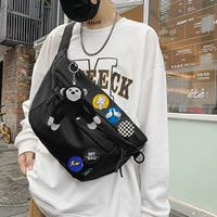 Черный [Отправить орангутанский кулон+значок LH5]