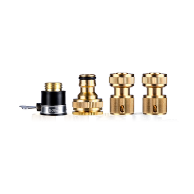 软管洗衣机快速四分通水万能接头