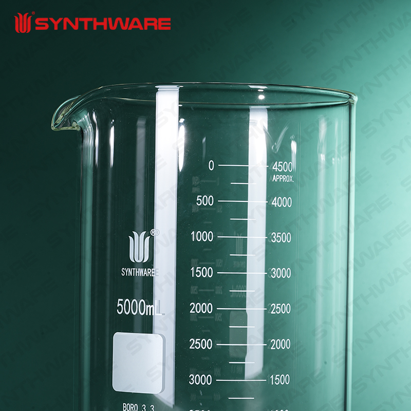 厚壁烧杯刻度欣维尔synthware