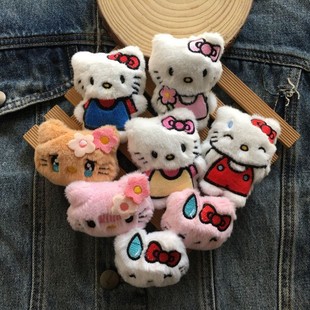 卡通毛绒HelloKitty胸针帕恰衣服别针包包可爱ins高颜值原创
