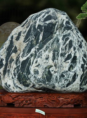 泰山石敢当原石不切底精品