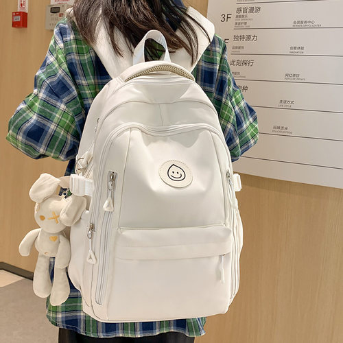 GUCEN日韩风双肩包书包女大学生