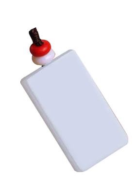 羊脂白玉男女款情侣挂件平安牌