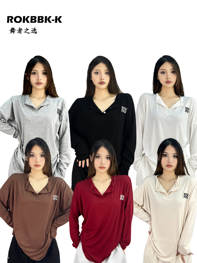 布韩宽松街舞潮牌上衣