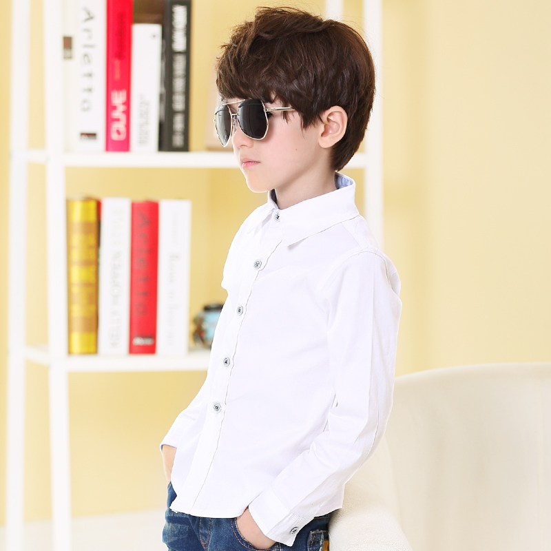 Chemise garcon à manche longue - Ref 2075580 Image 3