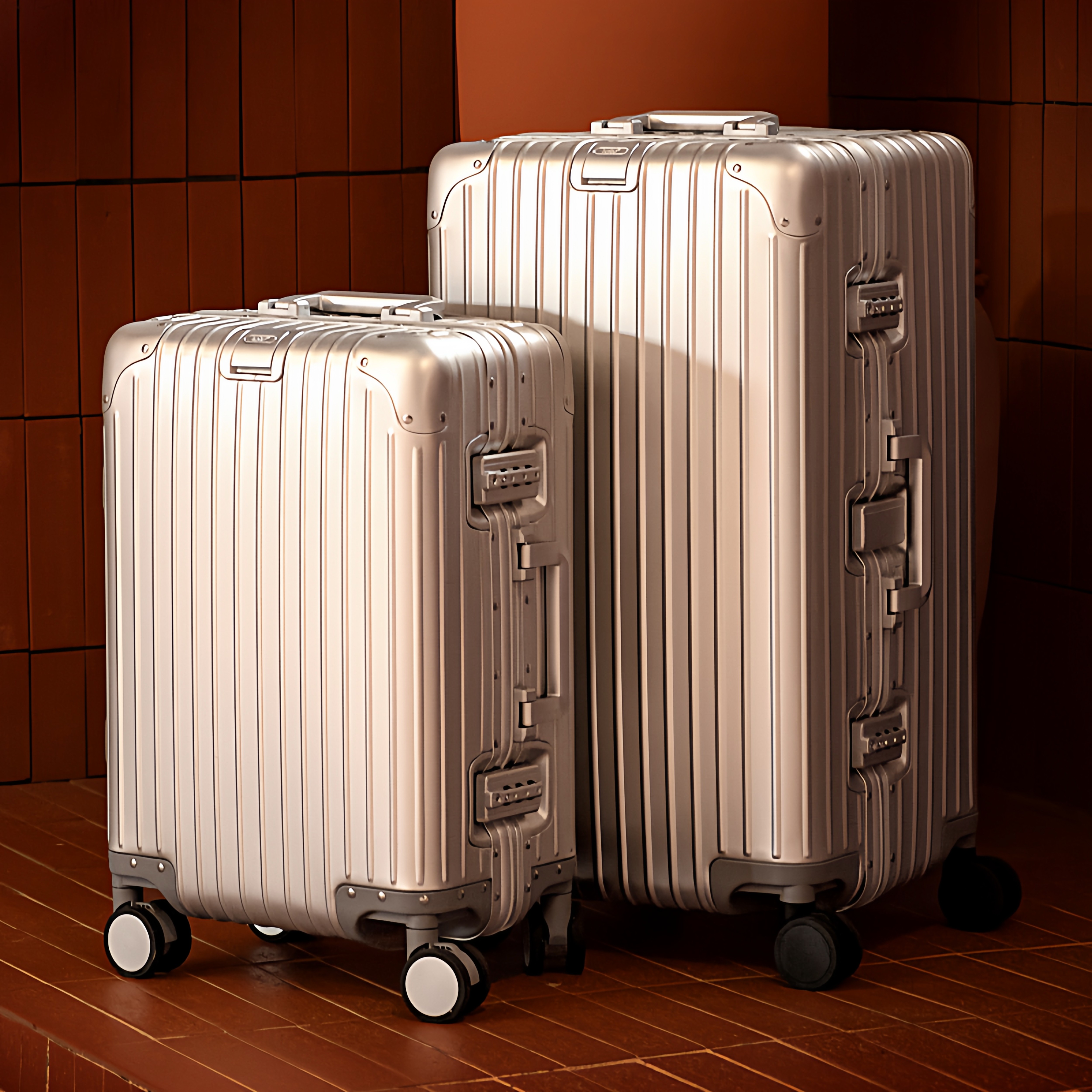 Latu全铝镁合金2026新款行李箱女金属拉杆箱男加厚大容量旅行箱子